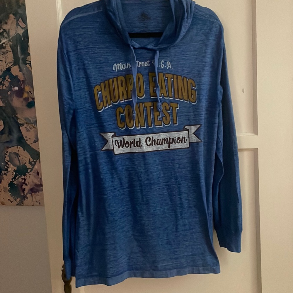 Churro, eating contest, Disney size medium